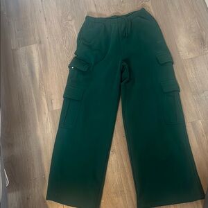 Dark Green Cargo Pants Small